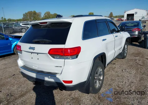 2015 Jeep Grand Cherokee Limited z USA, uszkodzony, nr VIN 1C4RJFBG3FC821571